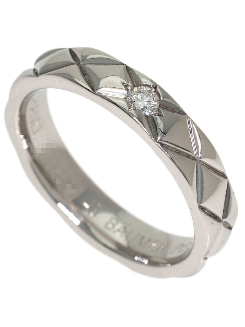 Chanel Quilted Diamond 48 Ring